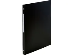 Ringband Exacompta A4 4-rings O-mech 15mm PP zwart