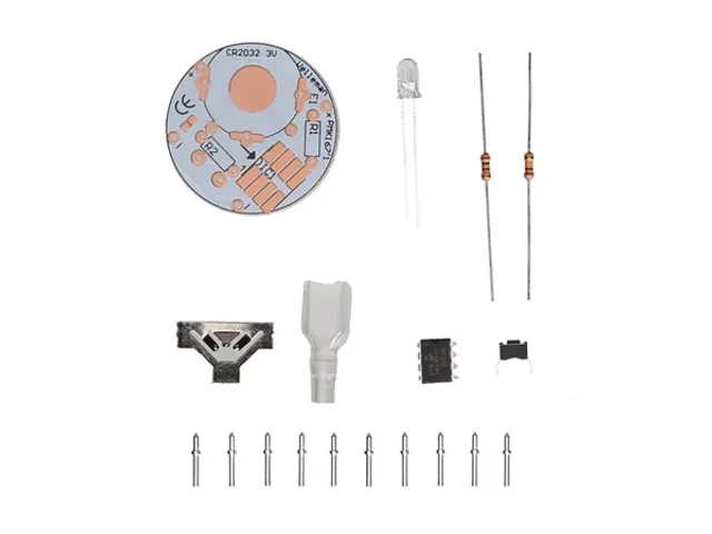 Educatieve soldeerkit elektronisch theelichtje