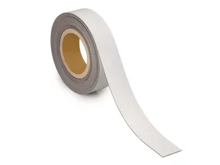 Magneetband beschrijf- en wisbaar MAUL 10mx40mmx1mm wisbaar wit - 1