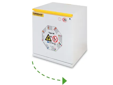 Lage veiligheidskast 90 min rechts CSF605D 620x495x520mm