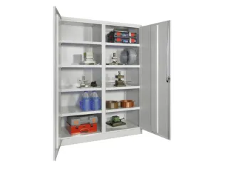 zwaarlastkast met openslaande deuren,RAL7035,front RAL7035 - 2