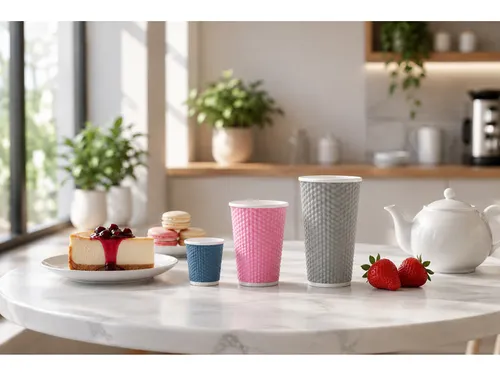 Beker porselein Les Artistes Paris 450ml siliconen grip Licht Grijs