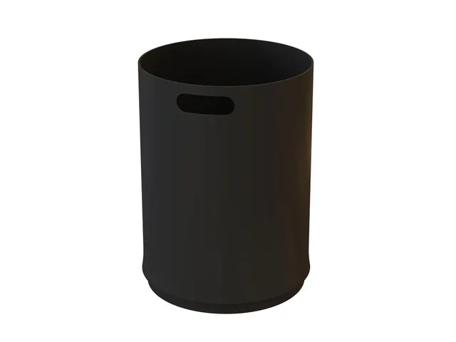 Afvalbak Ecoace Basis 52 Liter Zwart