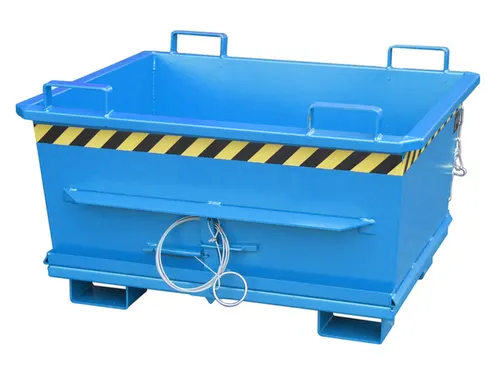 Bodemklepcontainer Hxbxd 721x1040x1200mm 0.50m³ 1000kg Ral5012