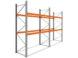 palletstelling,basis+1xaanbouw,HxBxD 3360x5700x1100mm,vakl. 3000kg