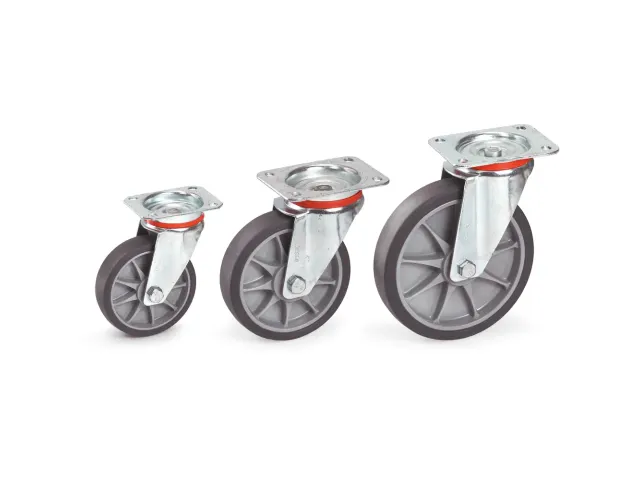 Bokwielen 125 x 32 mm