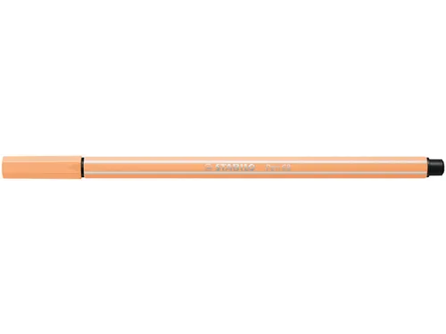 Viltstift STABILO Pen 68/25 medium pastel oranje