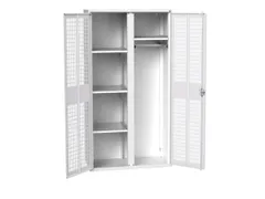 universele kast,HxBxD 2000x1050x550mm,4xStalen bodem,scheidingswand