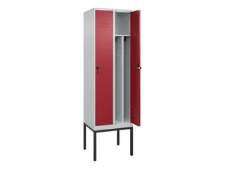 locker voor scheiding van kleding,HxBxD 2120x600x500mm,2vak - 2