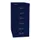 kantoor-ladekast HxBxD 590x278x380mm 6 laden romp oxfordblauw staal