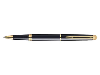 Rollerpen Waterman Expert Black lacquer GT Fijn Zwarte inkt - 2