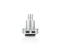 USB-voet 2x USB 3.0 (t.b.v. Devon en Skylon)- Zilver