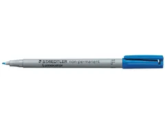 Viltstift Staedtler OHP Lumocolor 316 F Non Permanent Blauw 0.6mm