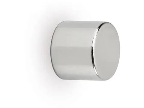 Neomagneet Cilinder 10x10x10mm Zilver 4kg Pak Van 10 stuks