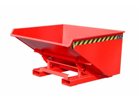 Kiepbak voor spaanders,HxLxB 835x1260x1570mm,0,9m³,draagverm. 1000kg