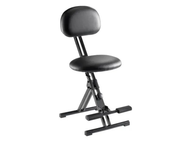 Stahulp XXL Zwart Zitting 550-770x460mm Kunstleer