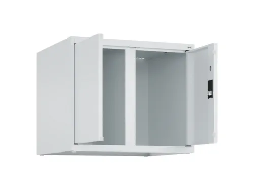 opzetkast,v. locker,2vak.,vak B 300mm,HxBxD 500x600x500mm,vleugeldeur