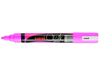 Krijtstift Uni-ball chalk rond 1.8-2.5mm fluor roze - 1