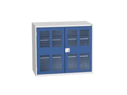 universele kast,HxBxD 1000x1300x550mm,2xStalen bodem,draaigrendelslot