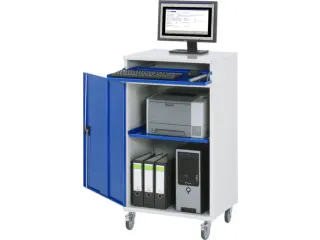 Computerkast 1185x 650x 520mm Verrijdbaar Uittreklade Voor Toetsenbord - 2