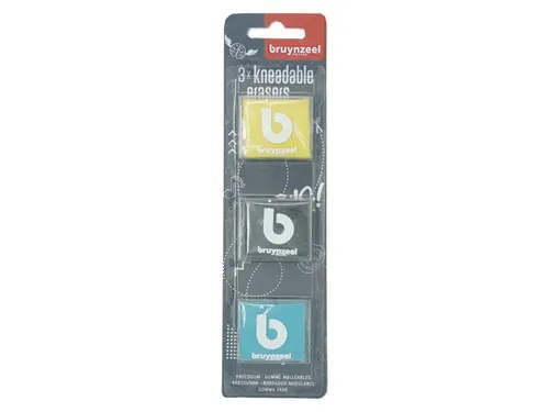 Kneedgum Bruynzeel Teens set à 3 kleuren