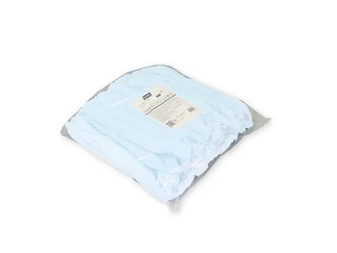 Haarnet Hynex clip non-woven wit pp 100 stuks