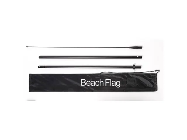Beach Flag Alu Wind/Paddle 205cm excl. voet 25mm Rotator