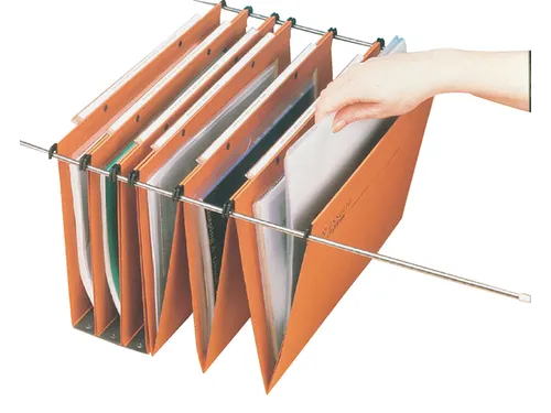Hangmap Orgarex Kori 10402 Verticaal Oranje Folio Foolscap V-bodem