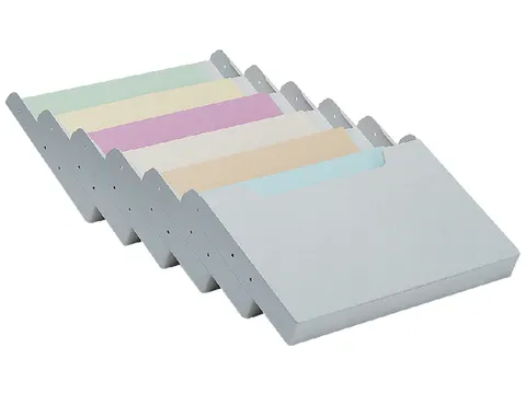 Folderhouder Exacompta wand A4 6-vaks dwars grijs