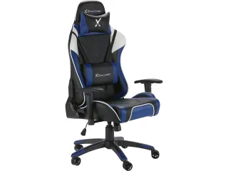 Xrocker Agility Gaming stoel blauw verstelbaar PU leer 100kg - 1