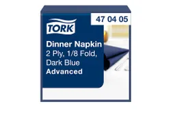 Tork 470405 Dinnerservet Advanced Donkerblauw 39x39cm