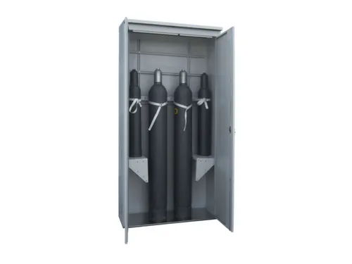 inhanglegbord,v. gasflessenkast,v. kast D 400mm,staal,RAL7035
