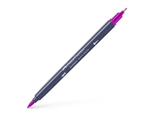 Sketchmarker Faber-Castell Goldfaber 125 middle purple pink op alcohol