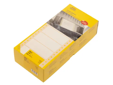 Etiket Avery Zweckform 3615 88.9x35.7mm 1-baans wit 4000stuk