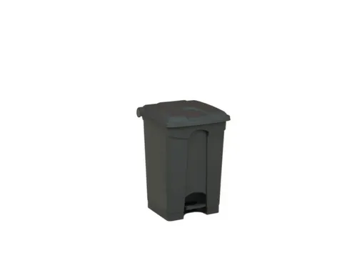 Afvalbak 45 liter HxBxD 600x398x410mm PP grijs