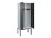 locker voor scheiding van kleding,HxBxD 2120x800x500mm,2vak