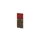 baliepaneel bureau aanbouw links 600mm NV bruin hickory BN4011-rood