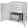 Materiaalkast Dubbelwandige Deur 1100x1000x600mm 4laden Ral7035