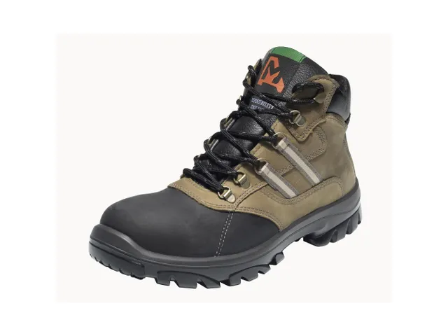 Chaussure de sécurité haute Emma Nestor S3 noir/marron Pointure D-46