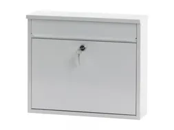 Wandbrievenbus 31.5cm Wit Staal