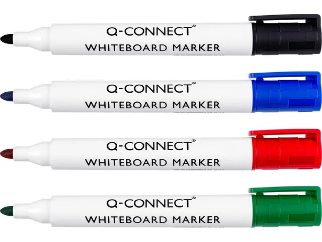Marqueur tableau blanc Couleurs assorties Boîte 4 pièces