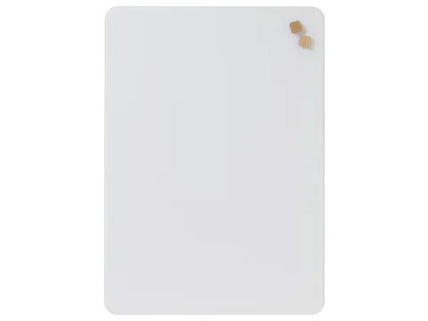 Glasmagneetbord Naga 50x70cm Pure White