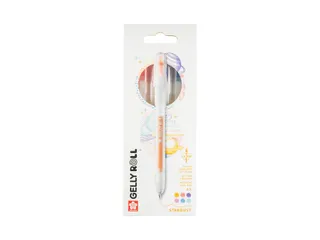 Gelschrijver Sakura Gelly Roll Stardust 08 klikfunctie set à 6 kleure - 3