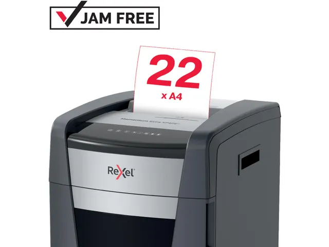 Momentum Extra XP422+ papiervernietiger 85L zwart