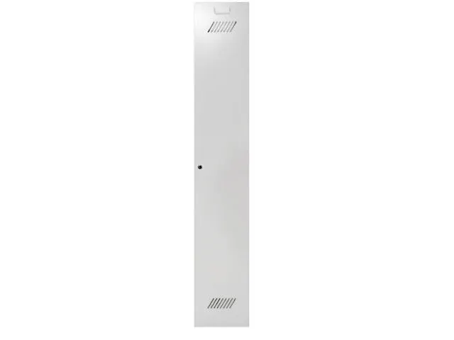 garderobekast,HxBxD 1850x600x500mm,2vak,RAL7035,front RAL7016