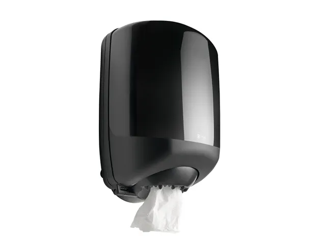 Dispenser Satino Zwart Midi Voor Poetsrollen