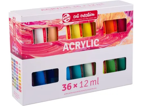 Acrylverf Talens Art Creation assorti 36 tubes à 12ml