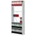 Basisveld 2250x1000x325mm 6legborden 1zijpaneel Zonder Achterwand Wit