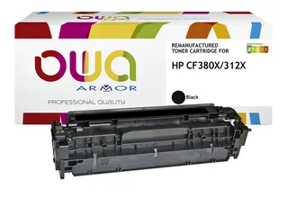 Tonercartridge OWA alternatief tbv HP CF380X zwart - 1