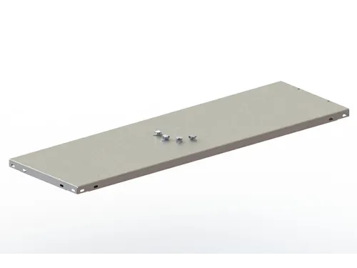 legbord,v. inhaakstelling,BxD 750x300mm,vakl. 80kg,m. lengtekanaal